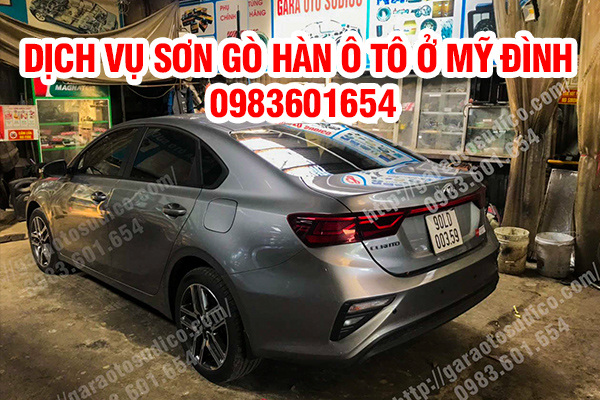 DỊCH VỤ SƠN GÒ HÀN Ô TÔ Ở MỸ ĐÌNH 0983601654